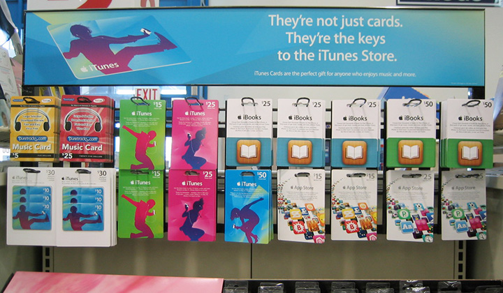 Gift card holder