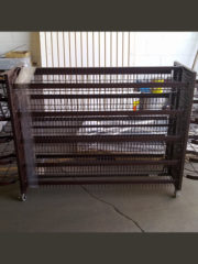 Confectionery Rack Semi Gloss Black Finish