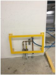 Below Pipe Frame Protector