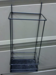 Chewstick merchandiser black finish