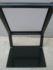 Interactive rack black finish
