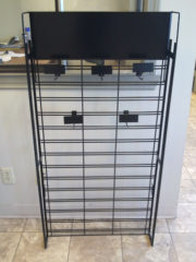 Profit panel black finish