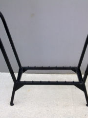 Tile bins black finish